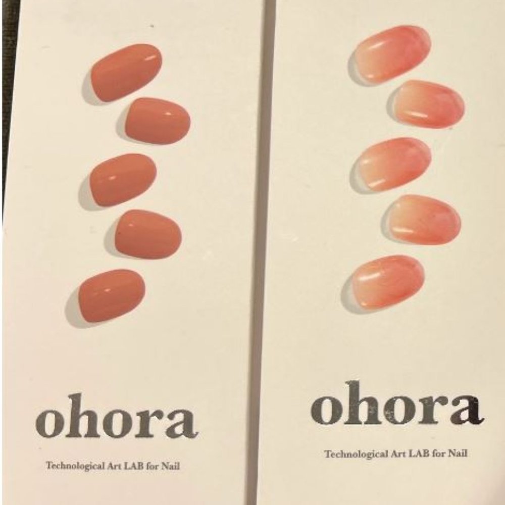 Lot of unopened Ohora semi-cured gel nail stickers
